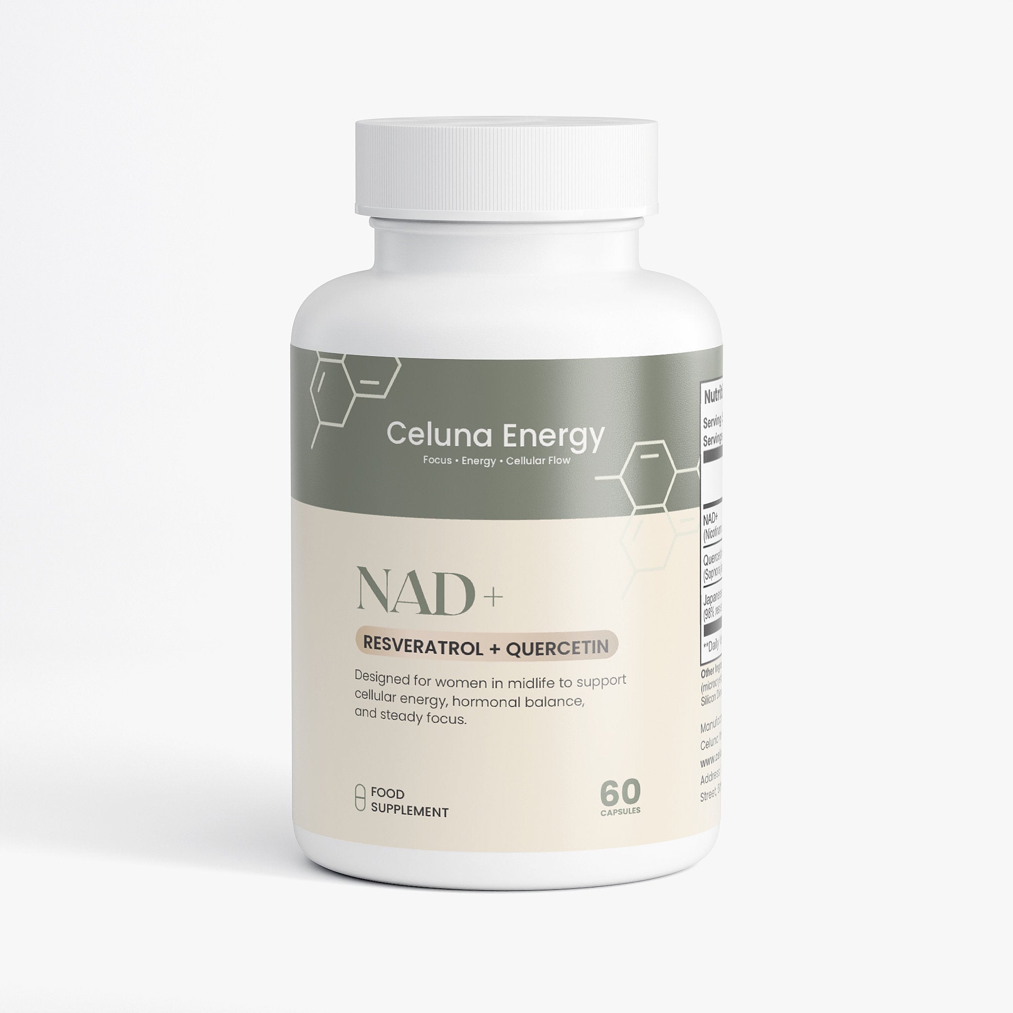 NAD+ with Quercetin and Resveratrol