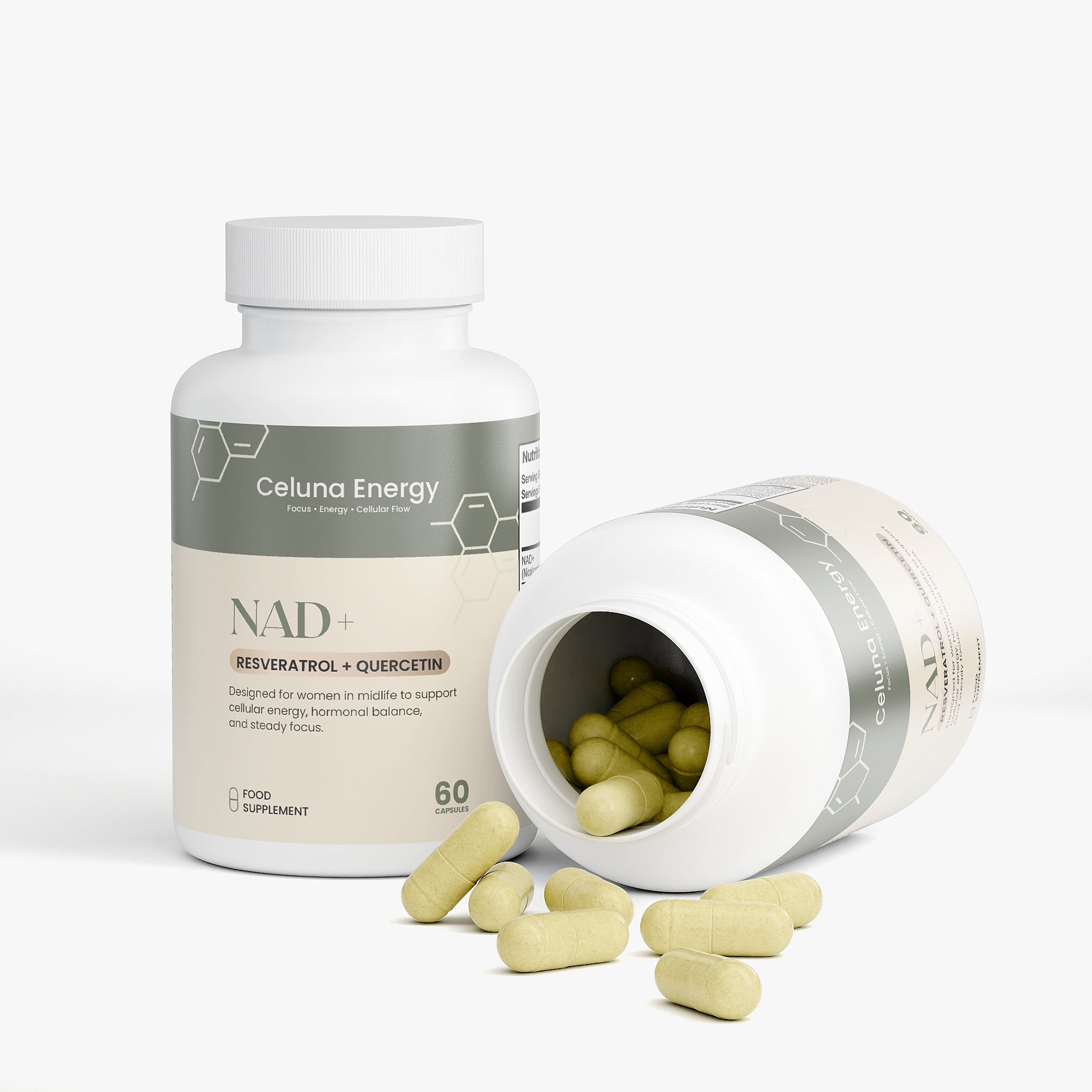 NAD+ with Quercetin and Resveratrol