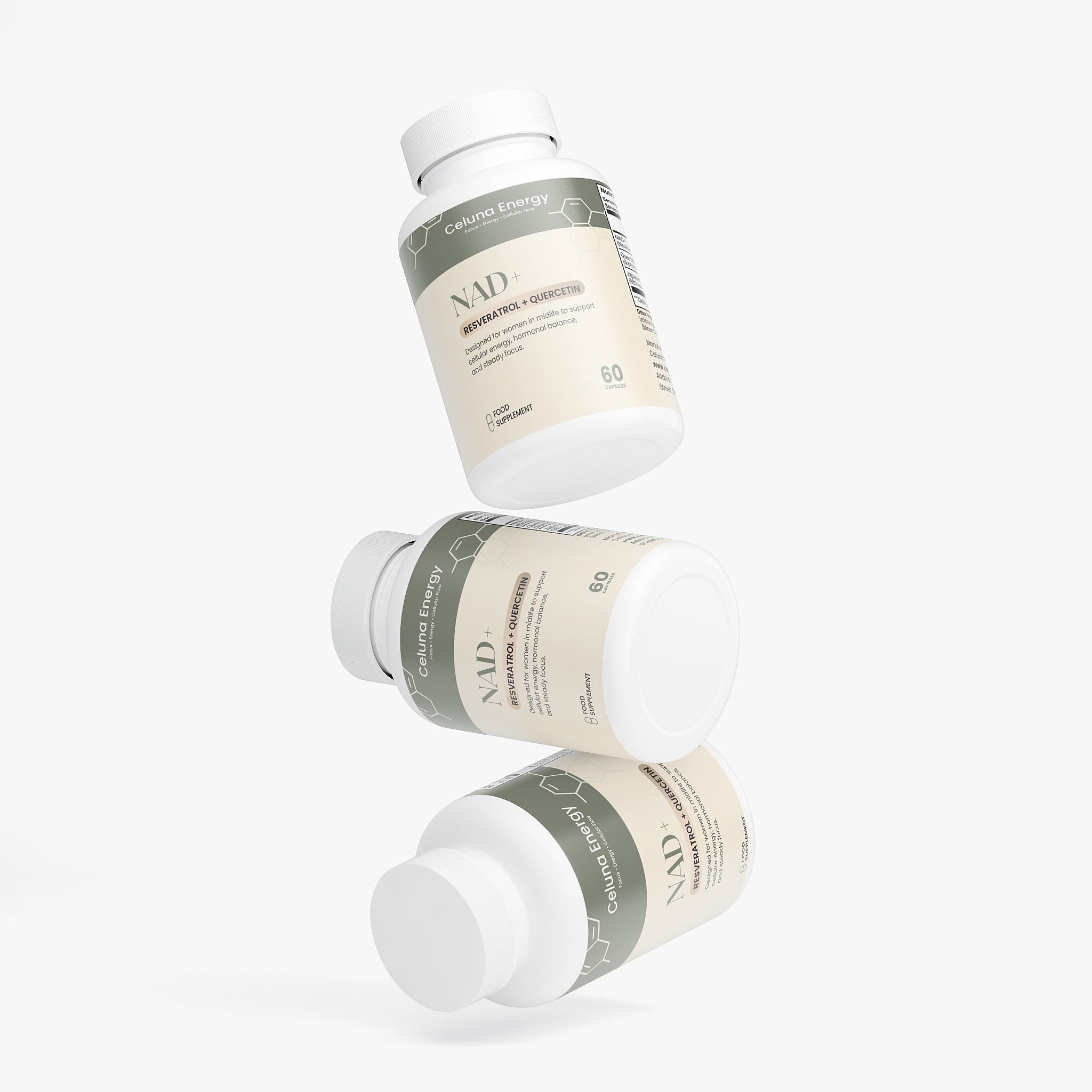 NAD+ with Quercetin and Resveratrol